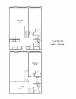 vector illustration of a floor plan of a house